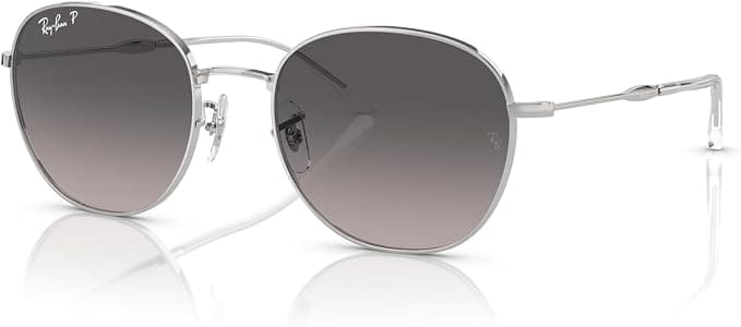 Ray-Ban RB3809 Silver Grey Polarized Sunglasses