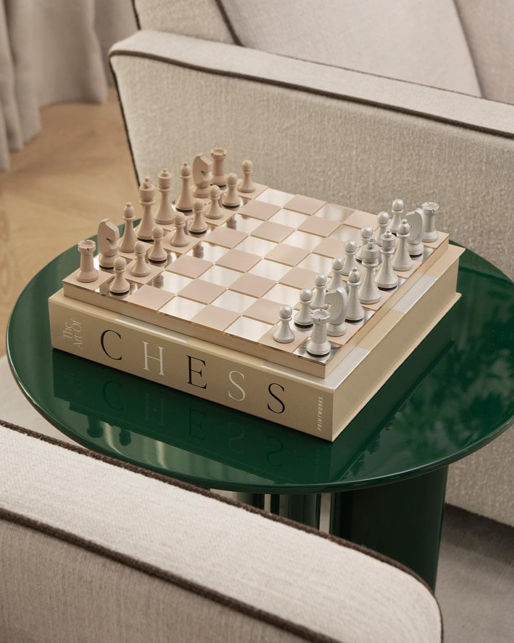 PRINTWORKS Classic Chess Coffee Table Game